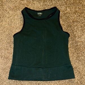 Abercrombie YPB Green Workout Tank Top